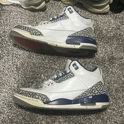 True Blue Jordan 3s