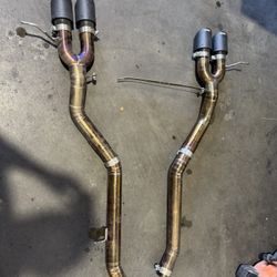 M4 G82 Titanium Tailpipe