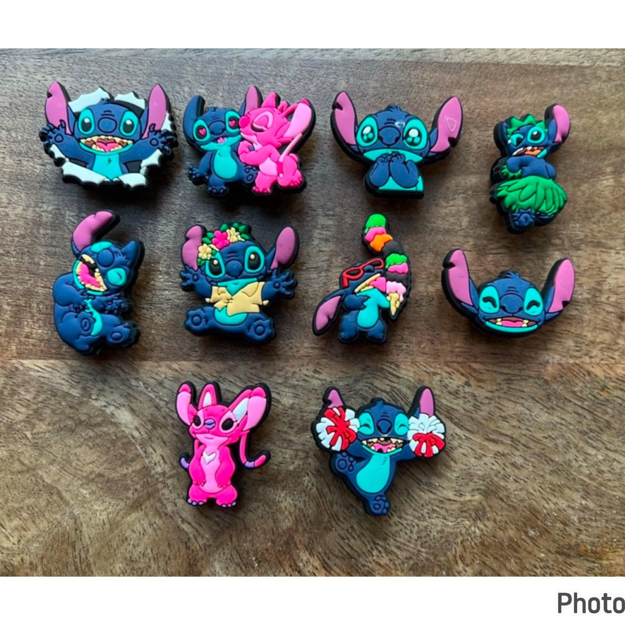 Stitch, Croc Charms Bundle