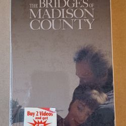 Bridges of Madison County Sealed Copy and For Keeps VHS Romantic Combo!
