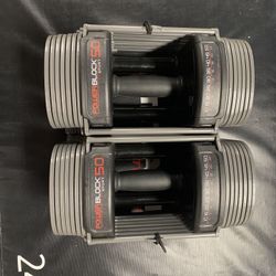 Power Block Dumbbells  sport 50