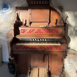 Antique Sterling Pump Organ