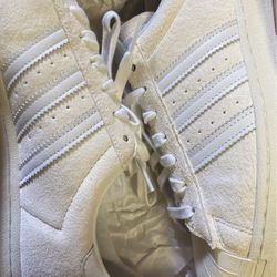 White Superstar Addidas Shoes