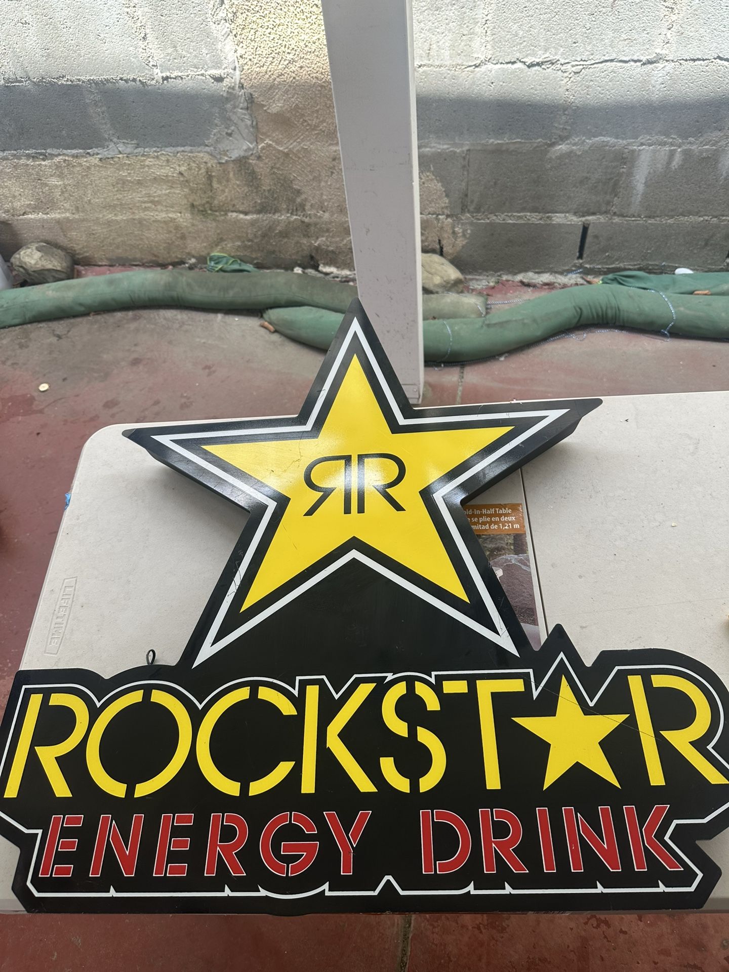 Rock Star Energy Drink Neon Sign