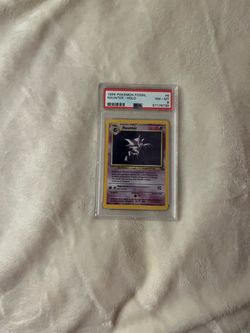 Haunter Holo Fossil #6 PSA 8