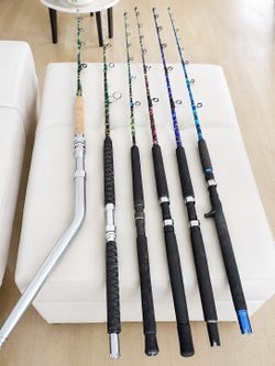 🎣 Custom Offshore Fishing Rods – For Sale or Trade 🎣