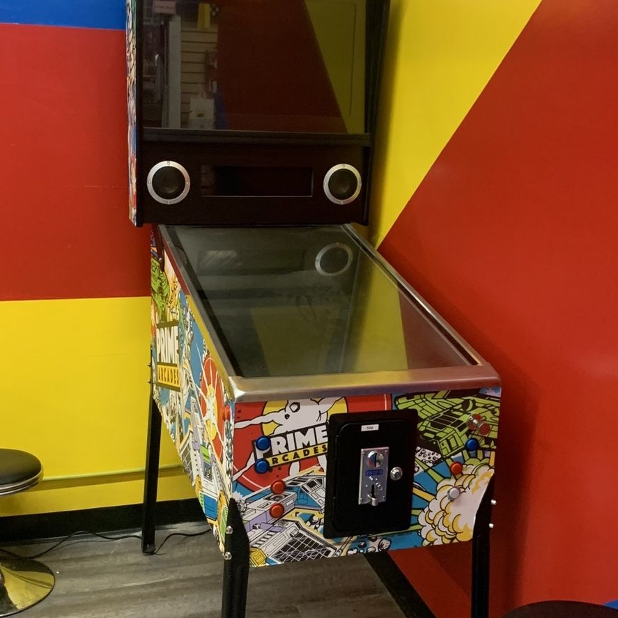 Coins Pinball Machine