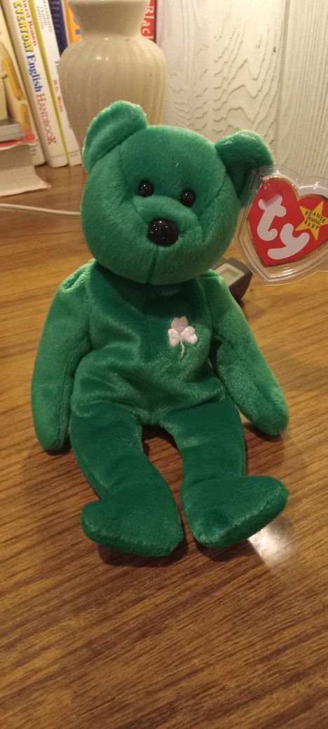 Ty Beanie Baby Erin, 4th Generation, Original Rare Mint Condition 
