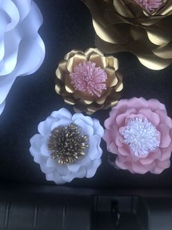 Paper flowers