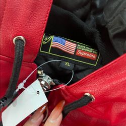 Supreme / Vanson Leather Jacket