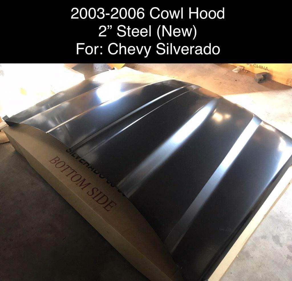 COWL HOOD CHEVY SILVERADO
