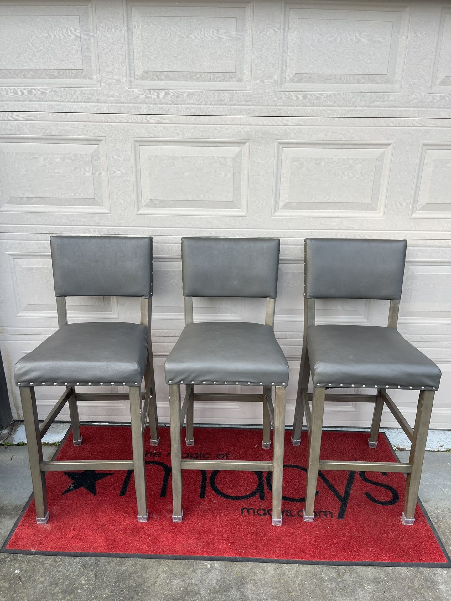 Gray Bar Stools
