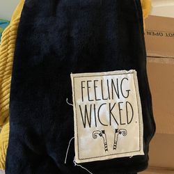 Feeling Wicked Rae Dunn Blanket 