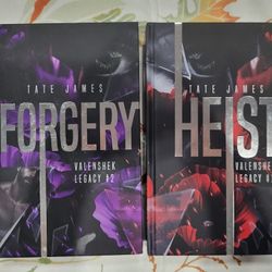 Never read: Valenskek Legacy Series *Mystic Books* Hand Signed by Tate James