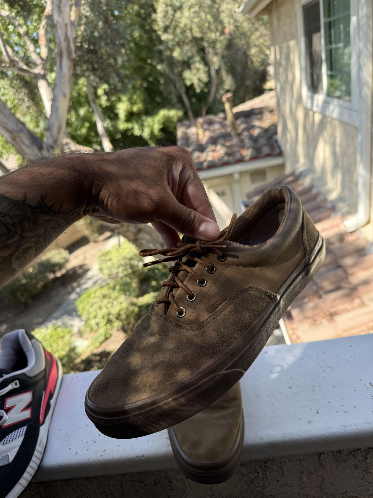 Brown Suede Vans
