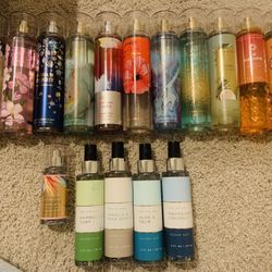 Bath & Bodywork’s Fragrance Lot- Gently Used, Near Full Bottles!