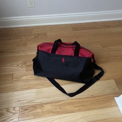 red polo duffle bag 