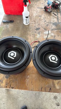 Sound Qubed 12 inch subwoofers