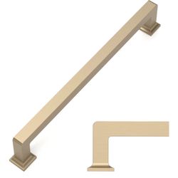 Amerdeco 10 Pack Champagne Bronze Cabinet Pulls 12.6 Inch(320MM)