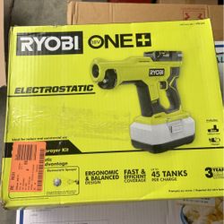 Ryobi One + Electrostatic Sprayer