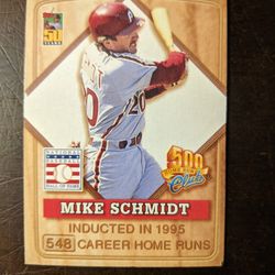 2001 Topps/Post 7 Of 8 Mike Schmidt Cereal Baseball 500 HR