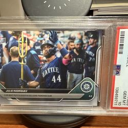 💎 JULIO RODRÍGUEZ PSA 10 – SEATTLE ICON 💎