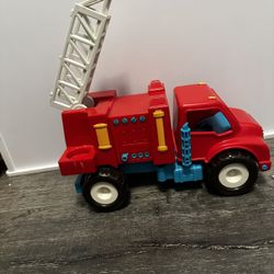 Kids Plastic Fire Engine Truck Toy