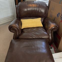 Couch And Oversized Chair