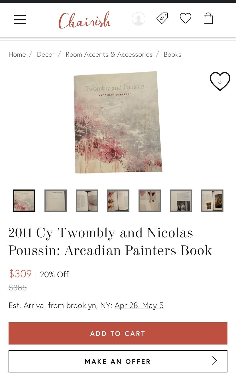 Book 2011 Cy Twombly And Nicolas