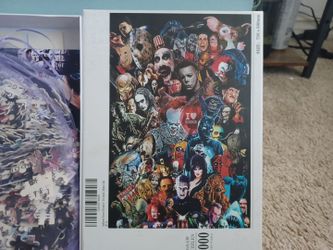 1000 piece horror movie jigsaw puzzle w/poster