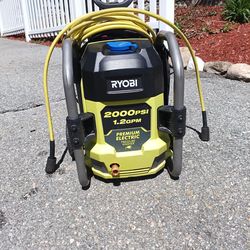 RYOBI 2000 PSI 1.2 GPM Cold Water Electric Pressure Washer