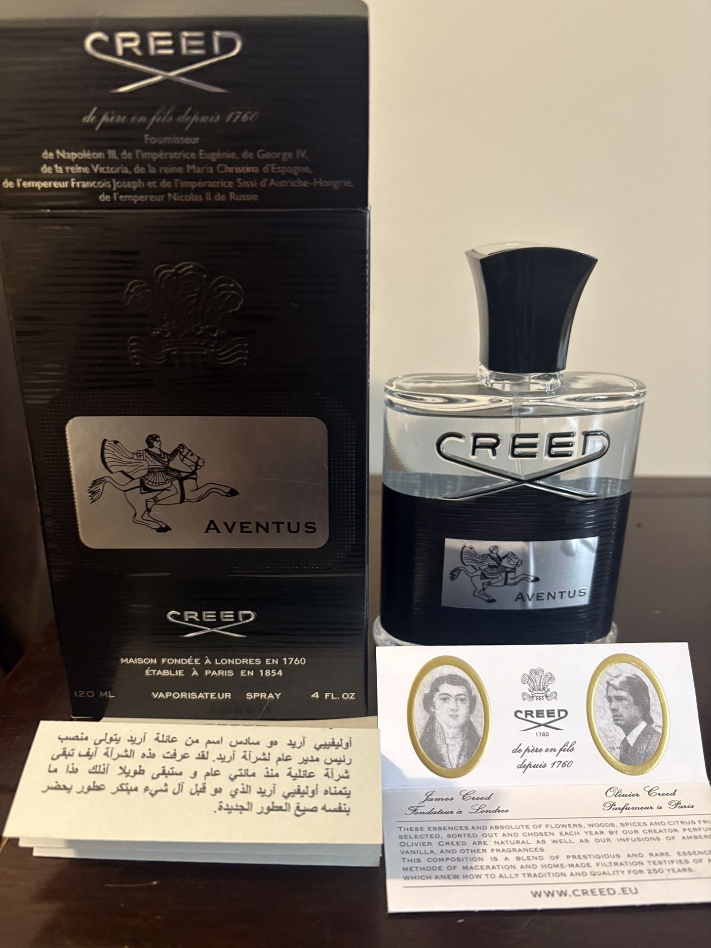 Creed Cologne Aventus 3.3 oz For Men/Unisex
