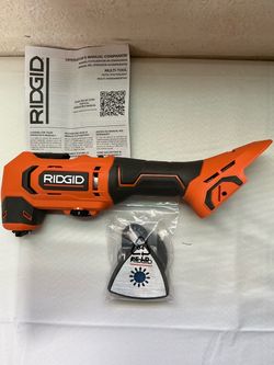RIDGID. 18V Lithium Ion Cordless Oscillating Multi Tool (Tool Only).