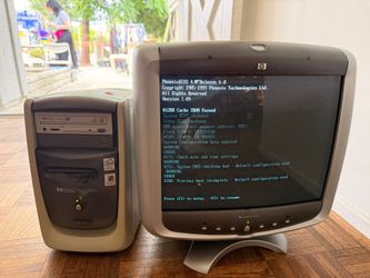 Vintage HP Pavilion 6645C Windows 98 Celeron 566MHz Desktop PC Tower
