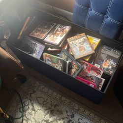 Ottoman With About 150 DVD 