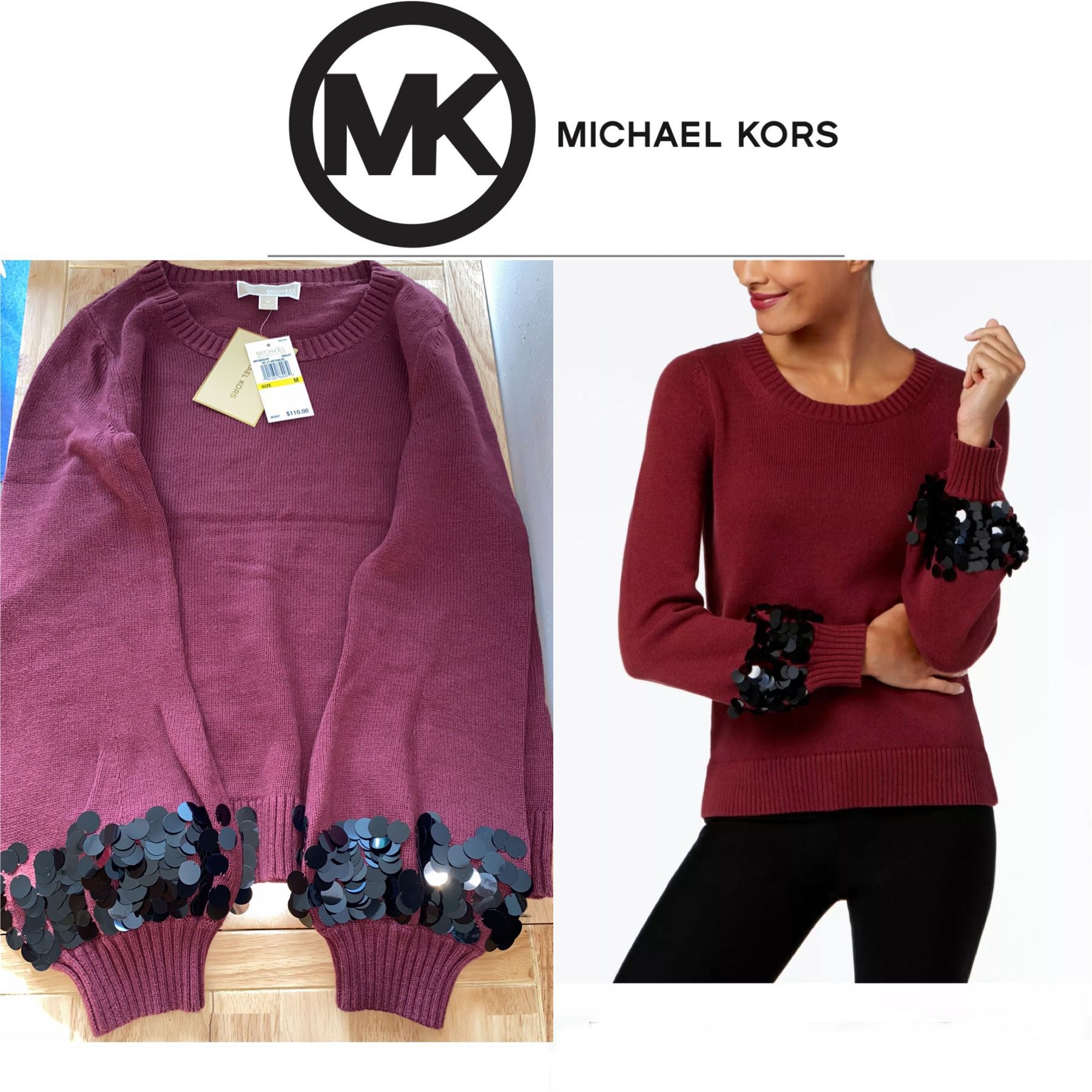 Michael Kors Sequin Sweater