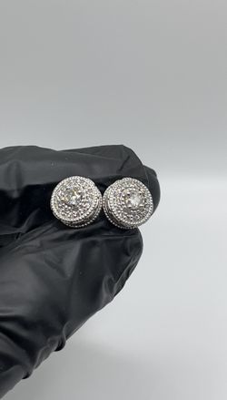 White Gold Diamond Earrings