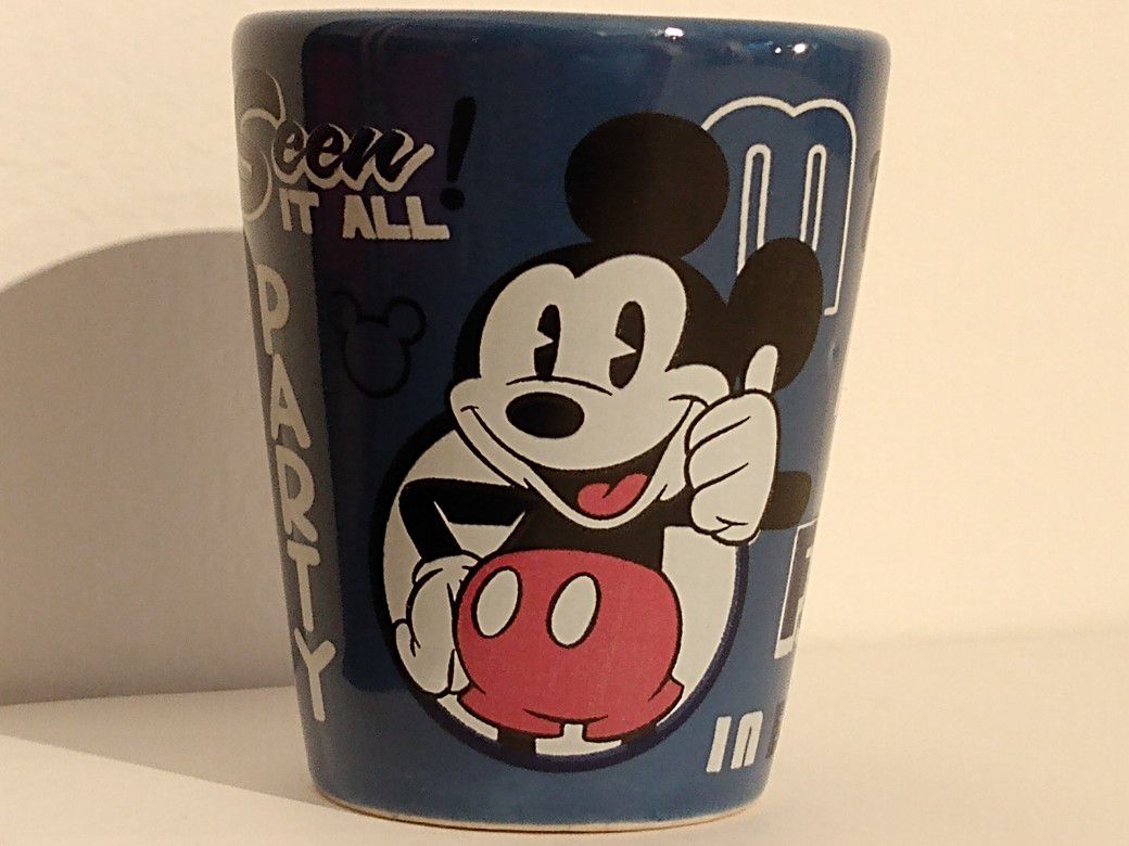 Disney Mickey Mouse shot glass