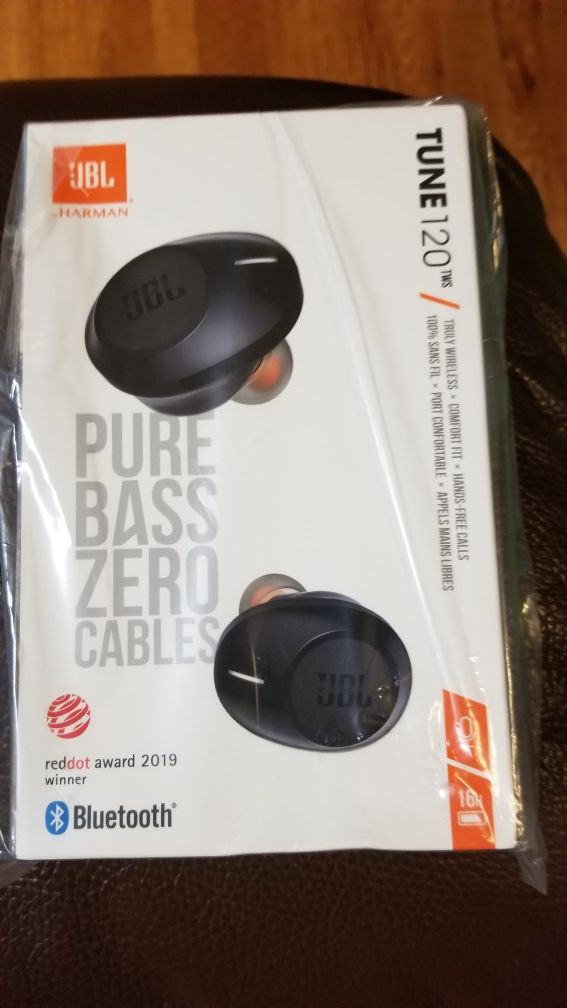 JBL tune120 earbuds black