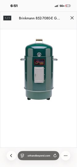 Brand new Brinkmann Gourmet Charcoal Smoker