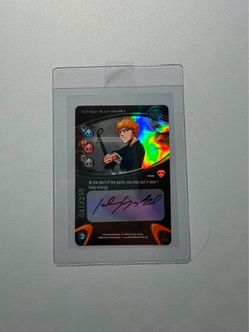 Bleach tcg autograph
