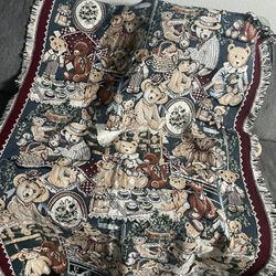Bear Tapestry /blanket 