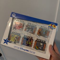 Disney Pixar Animation Studios 40 Years Pin Set 5 Limited Edition of 700 - In hand