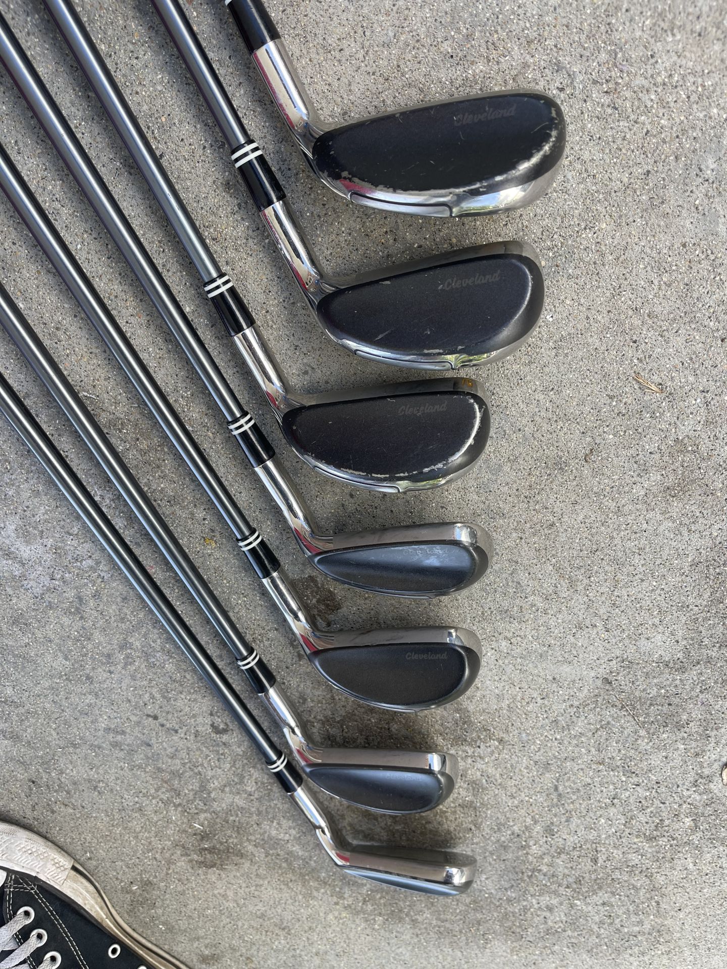 Cleveland Hi Bore irons used