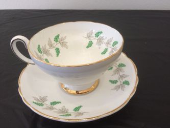 Crown Staffordshire cup and saucer