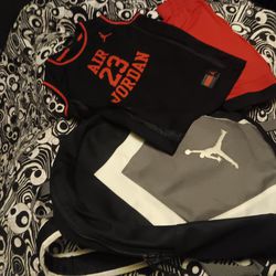 Jordan Outfit And Backpack 