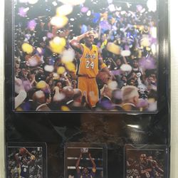 Kobe Bryant Championship Plaque 