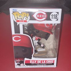 Elly De La Cruz Cincinnati Reds Baseball Funko Pop MLB #118 Brand New In Box 