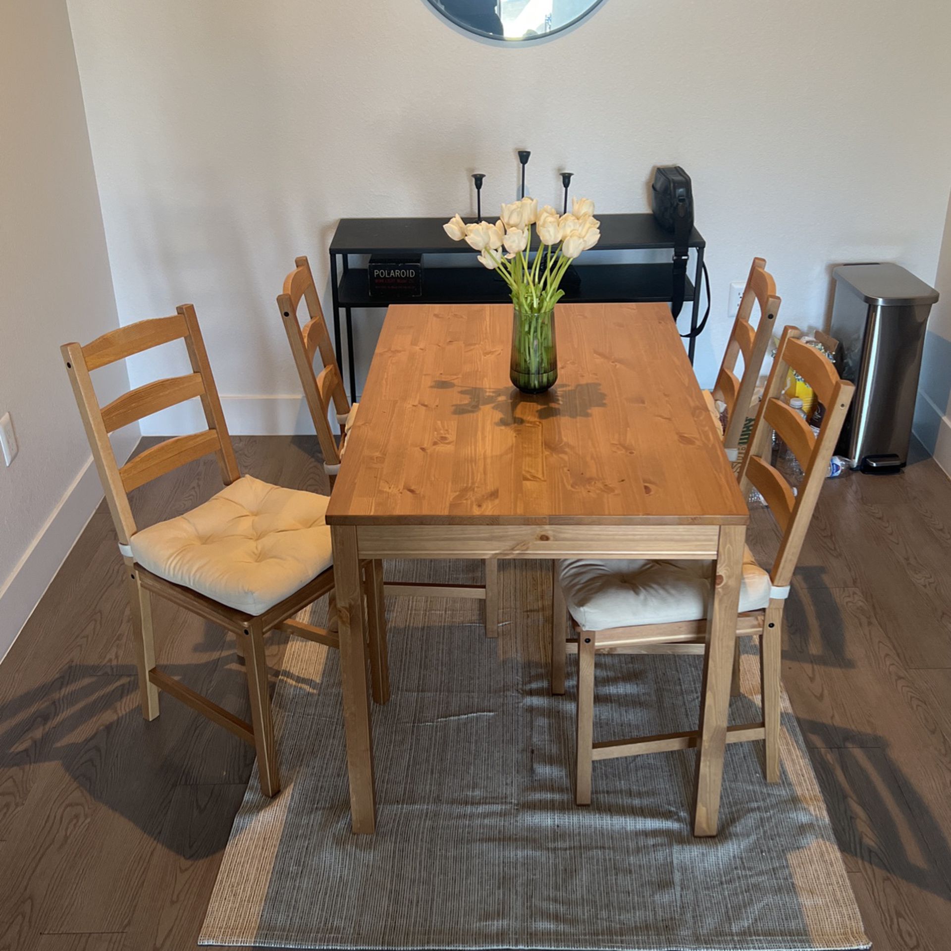 IKEA Dining Table With Chairs