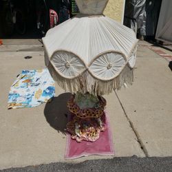 Vintage Italian Ceramic Lamp